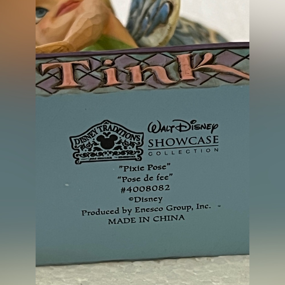 Walt Disney Showcase Tinker Bell Tink Figurine A Pixie Pose Figurine - Picture 7 of 9